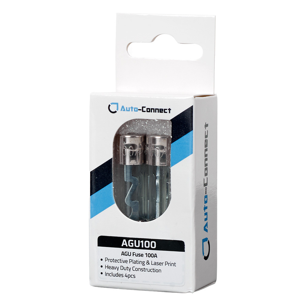 Auto-Connect 100A AGU-sikring, 4-pakning