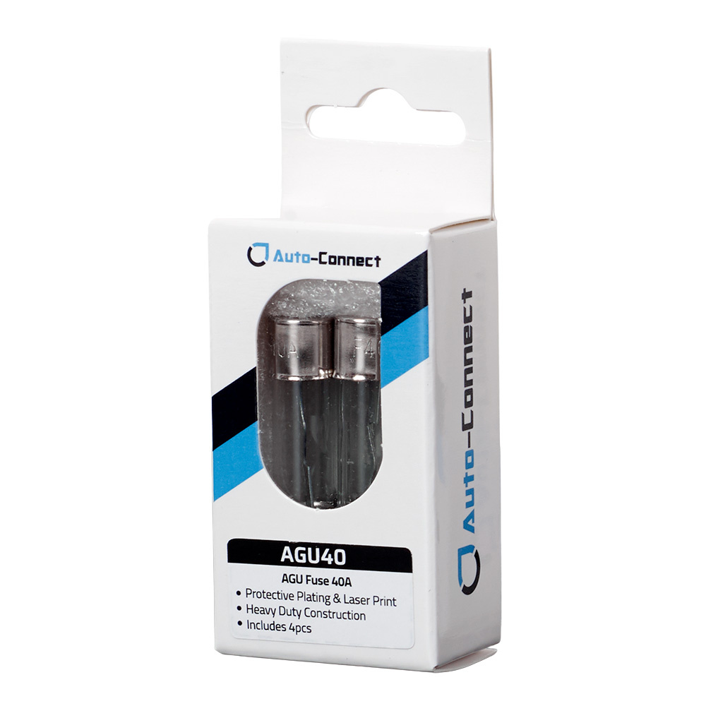 Auto-Connect 40A AGU-sikring, 4-pakning