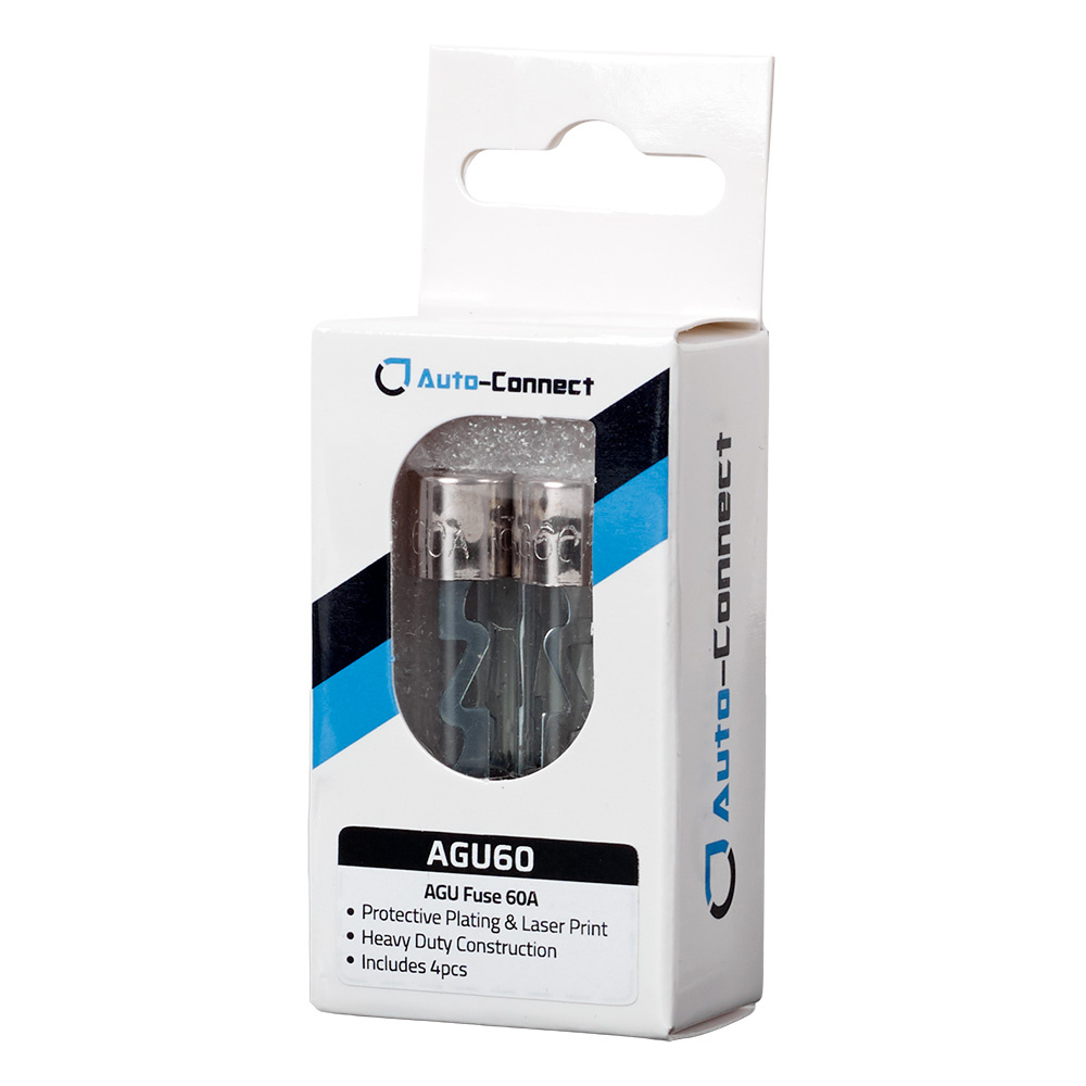 Auto-Connect 60A AGU-sikring, 4-pakning