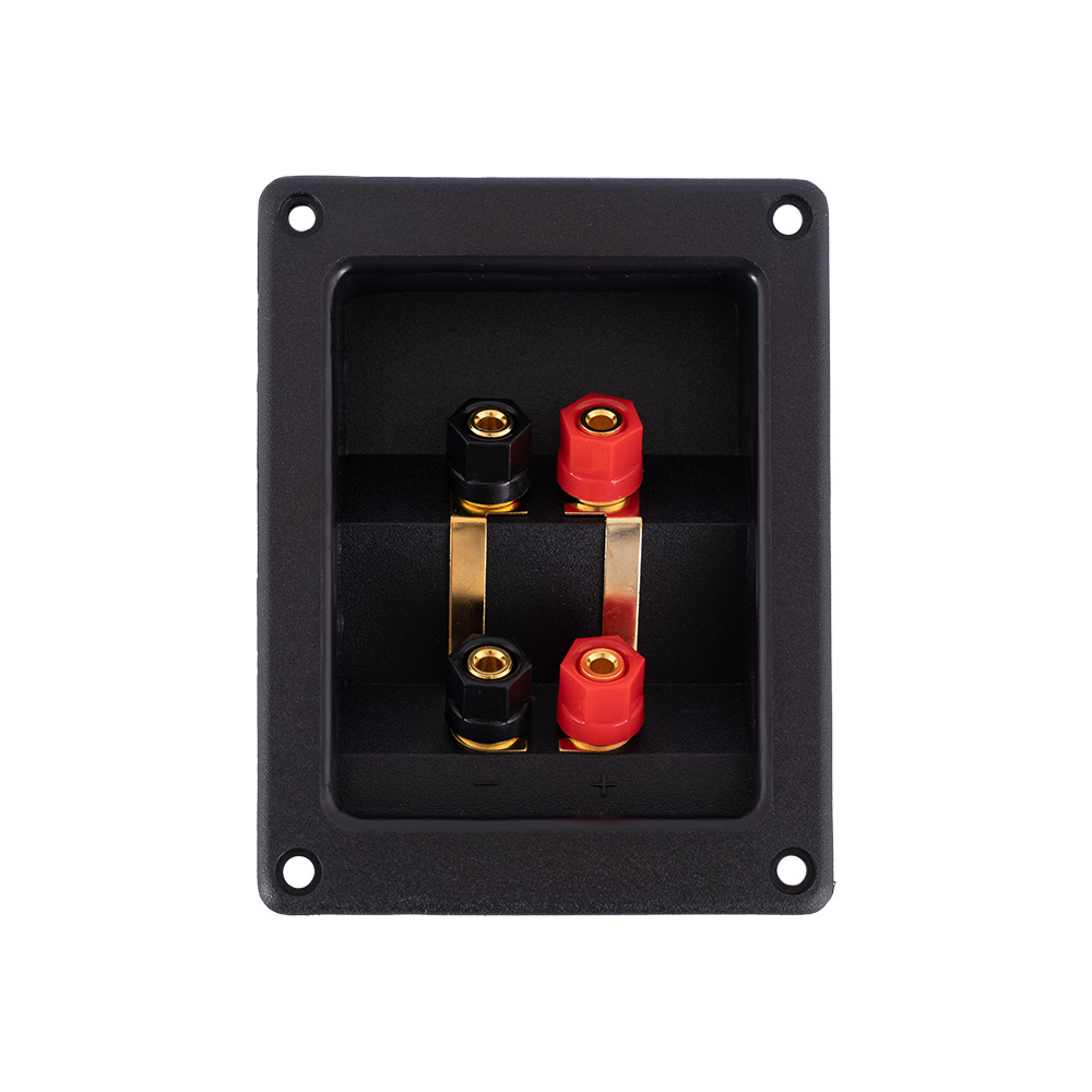 Auto-Connect Høyttalerterminal, dobbel