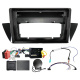 Auto-Connect installasjonssett for 9/10.1-tommers bilstereo, BMW X1 E84 2010-2015 Auto-Connect installasjonssett for 9/10.1-tommers bilstereo, BMW X1 E84 2010-2015
