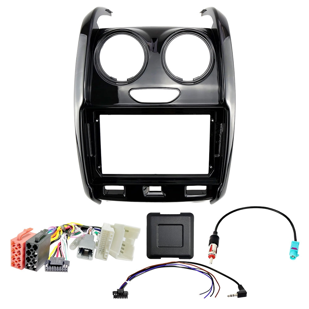 Auto-Connect installasjonssett for 9-tommers bilstereo, Dacia Duster HS Facelift 2014-2018