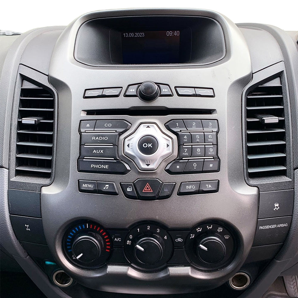Auto-Connect installasjonssett for 9-tommers bilstereo, Ford Ranger 2012-2016, sølv