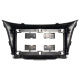 Auto-Connect installasjonssett for 9-tommers bilstereo, Hyundai i30 2012-2017 og Elantra 2011-2016 Auto-Connect installasjonssett for 9-tommers bilstereo, Hyundai i30 2012-2017 og Elantra 2011-2016