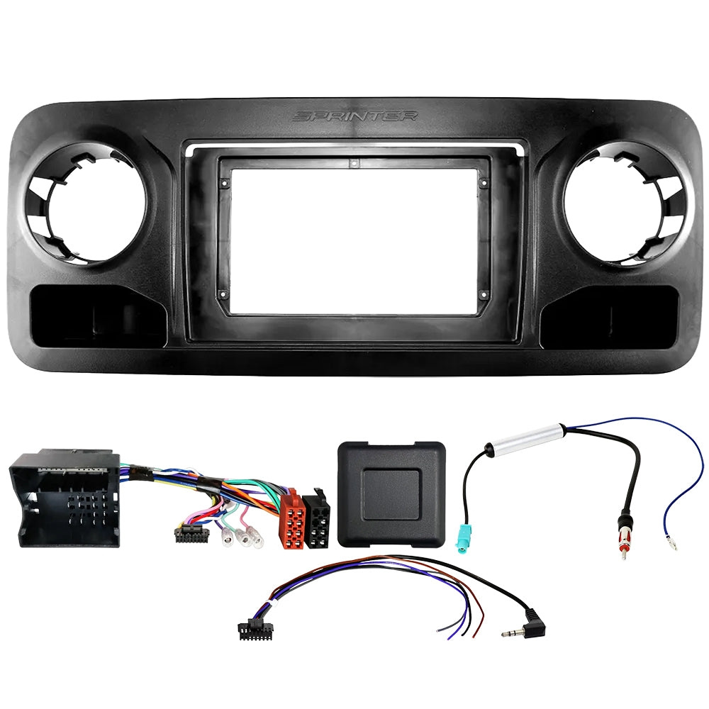 Auto-Connect installasjonssett for 9-tommers bilstereo, Mercedes Sprinter W907/W910 2018-