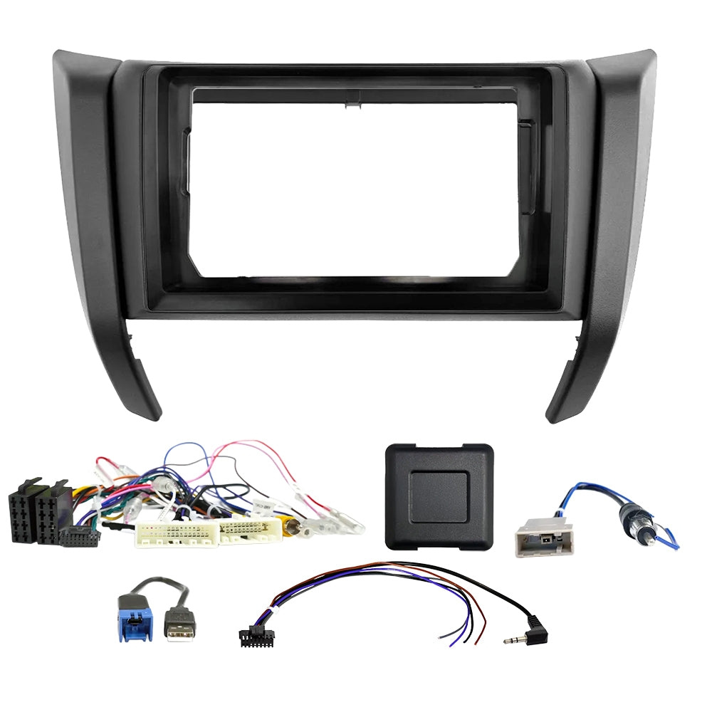 Auto-Connect monteringssett for 9/10.1-tommers bilstereo, Nissan Navara D23 2015-2021