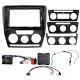 Auto-Connect monteringssett for 9/10.1-tommers bilstereo, Skoda Octavia 1Z 2004-2013 Auto-Connect monteringssett for 9/10.1-tommers bilstereo, Skoda Octavia 1Z 2004-2013