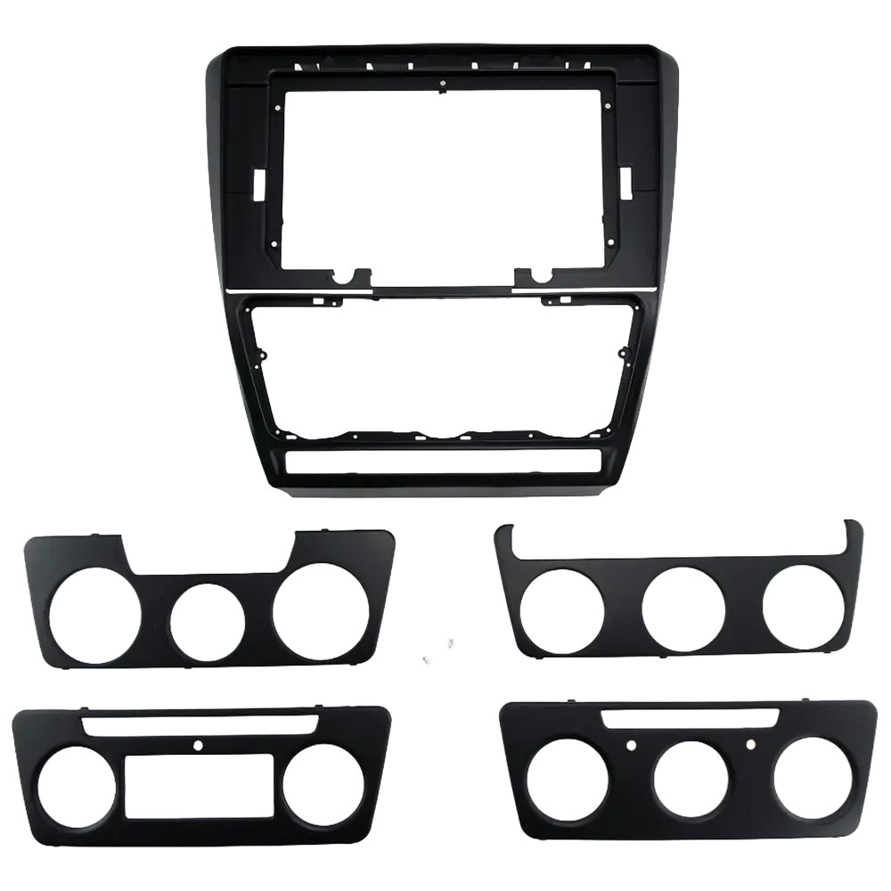 Auto-Connect monteringssett for 9/10.1-tommers bilstereo, Skoda Octavia 1Z 2004-2013