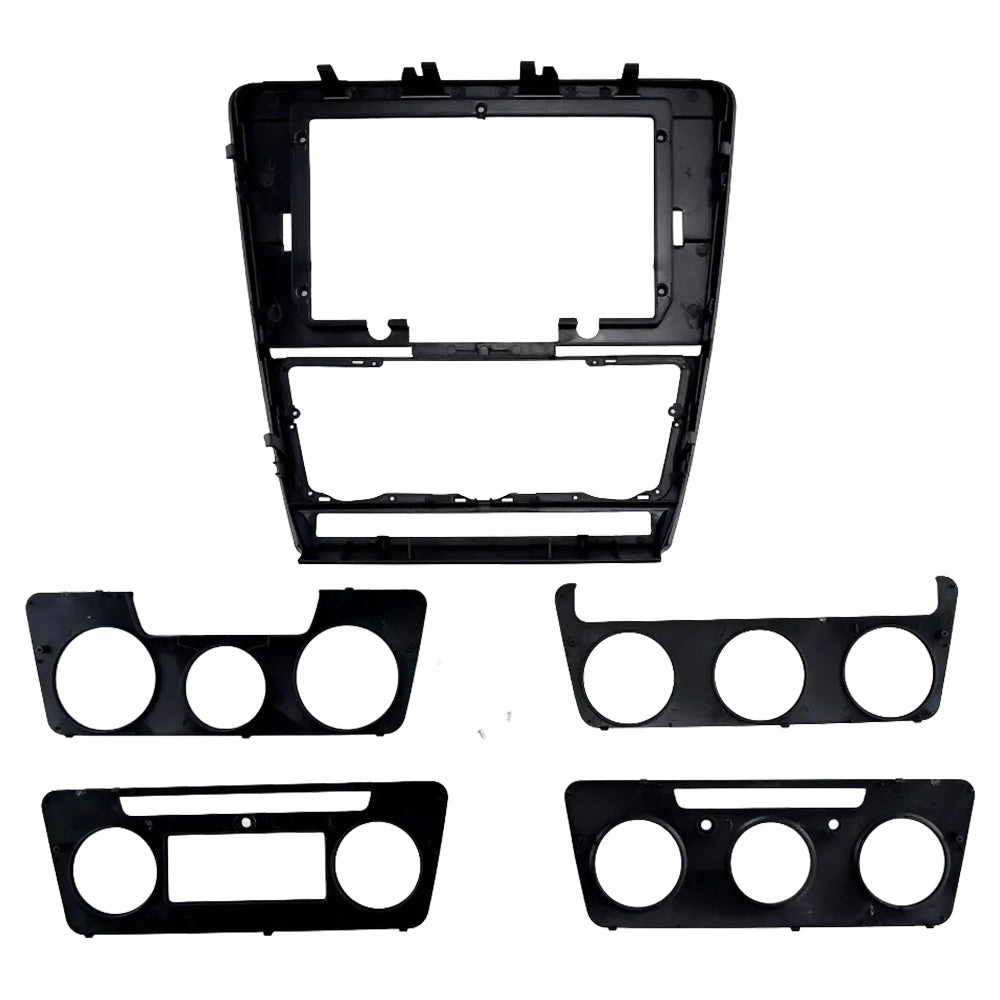Auto-Connect monteringssett for 9/10.1-tommers bilstereo, Skoda Octavia 1Z 2004-2013