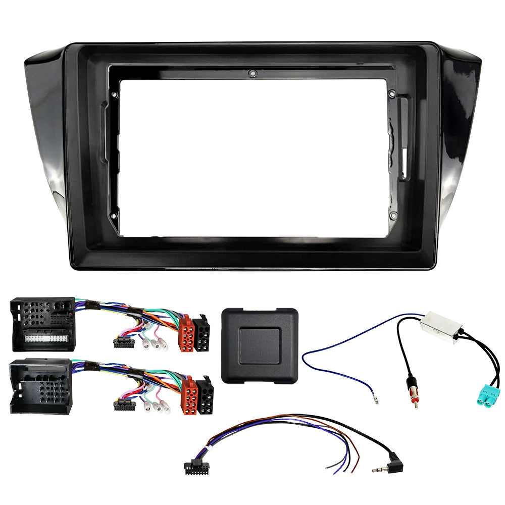 Auto-Connect monteringssett for 9/10.1-tommers bilstereo, Skoda Superb 3V 2015-2020