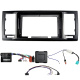 Auto-Connect monteringssett for 9-tommers bilstereo, Volkswagen Transporter T6 2016-2019 Auto-Connect monteringssett for 9-tommers bilstereo, Volkswagen Transporter T6 2016-2019