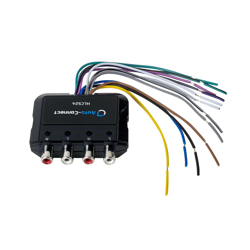 Auto-Connect HLCS24 4-kanals høy/lavnivå-omformer