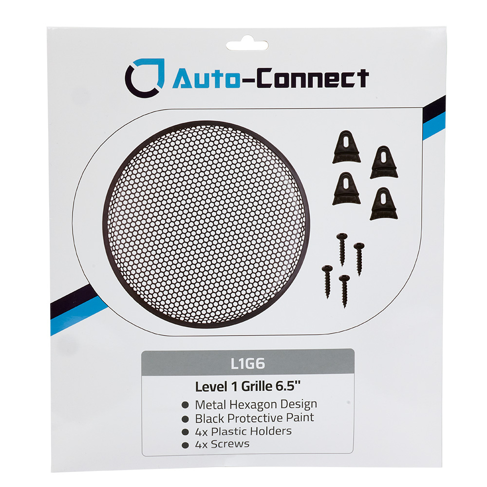 Auto-Connect Hexagon høyttalergitter, 6.5 tommer