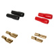 Auto-Connect flatstifthylser 2.5 mm², 4-pakning Auto-Connect flatstifthylser 2.5 mm², 4-pakning