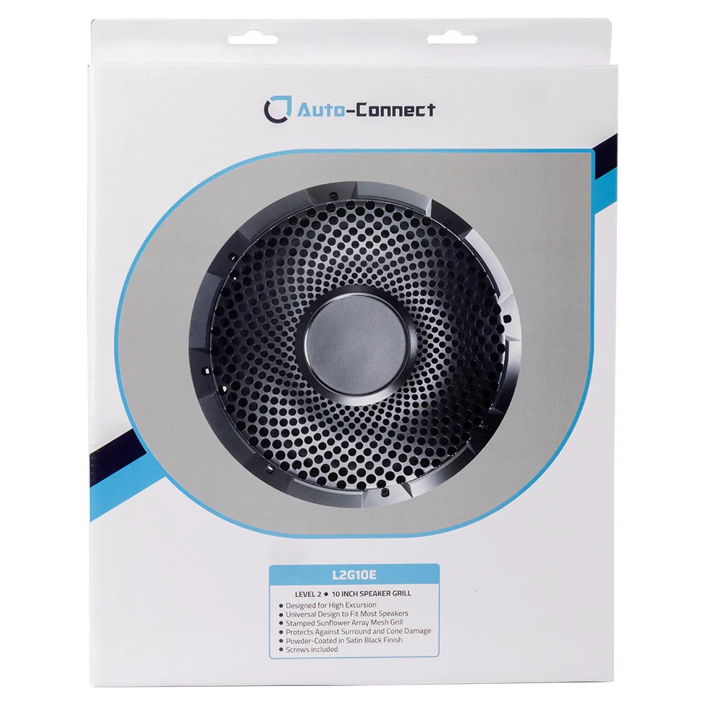 Auto-Connect L2G10E High Excursion Grill, 10 tommers høyttalergitter