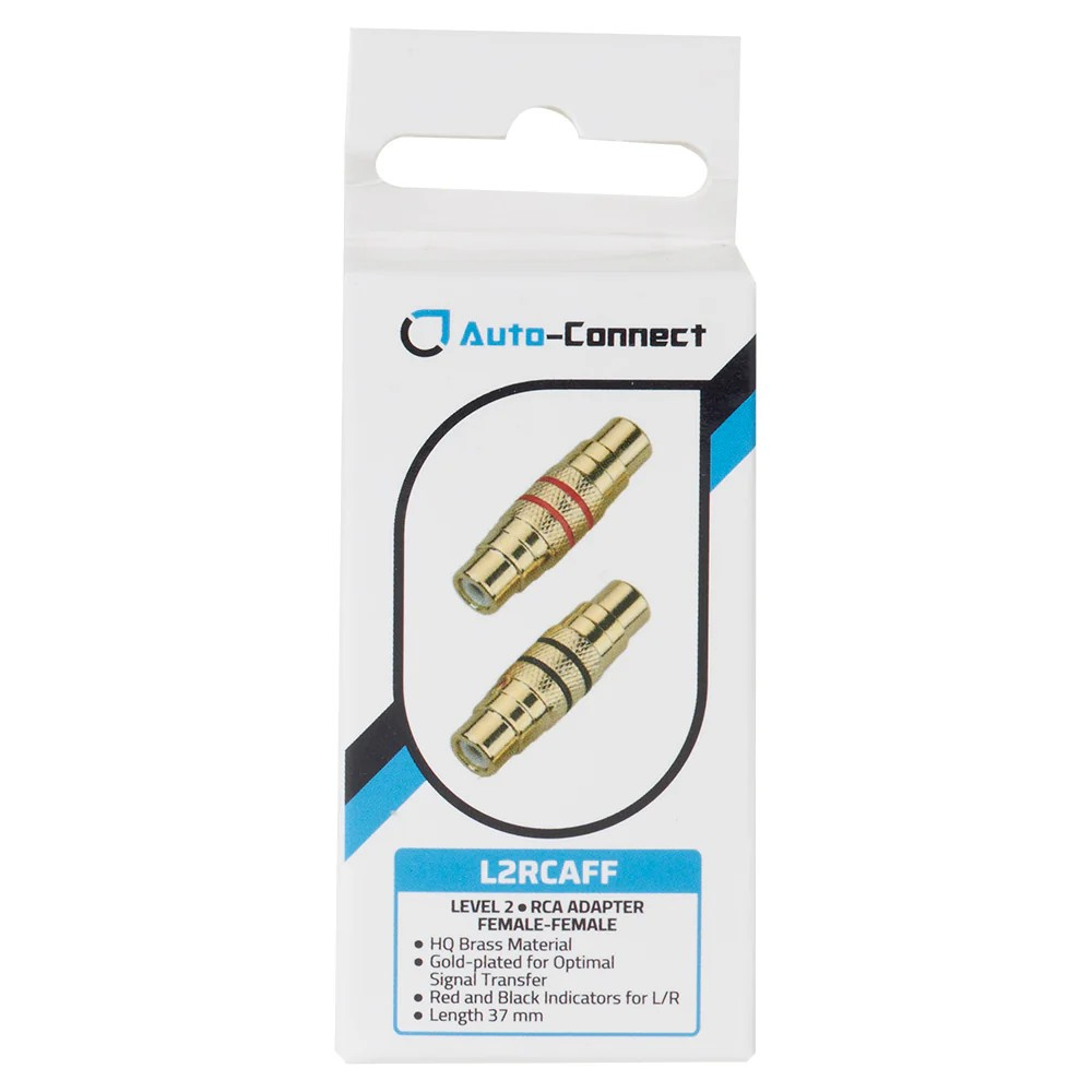 Auto-Connect RCA-adapter, hunn-hunn