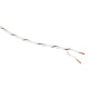Auto-Connect tvinnet OFC-høyttalerkabel 2x0.5 mm², hvit, løpemeter Auto-Connect tvinnet OFC-høyttalerkabel 2x0.5 mm², hvit, løpemeter