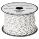 Auto-Connect tvinnet OFC-høyttalerkabel 2x0.5 mm², hvit, løpemeter Auto-Connect tvinnet OFC-høyttalerkabel 2x0.5 mm², hvit, løpemeter