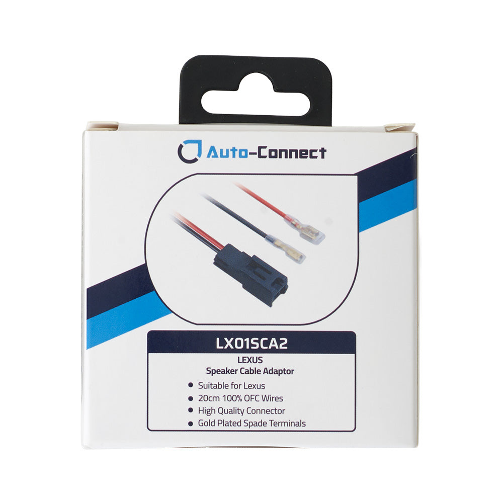 Auto-Connect høyttalerkontakt til nyere Lexus, par