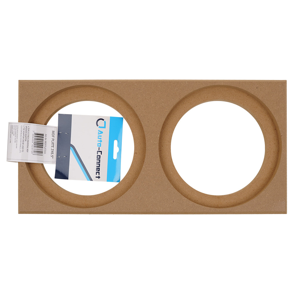 MDF-monteringplate, 2x6.5 tommer
