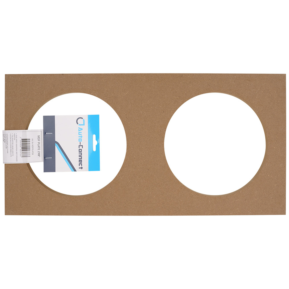MDF-monteringplate, 2x8 tommer