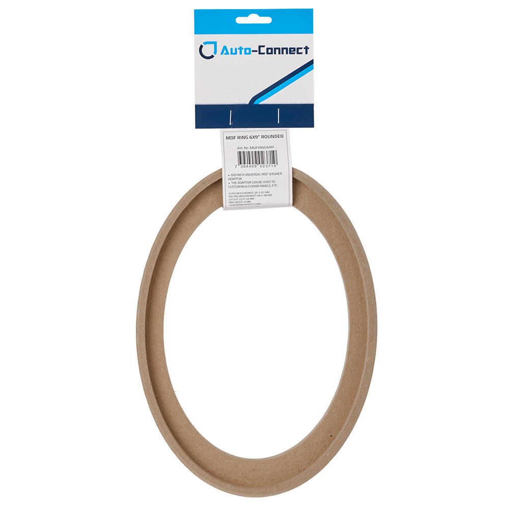 MDF-ring, oval 6x9 tommer
