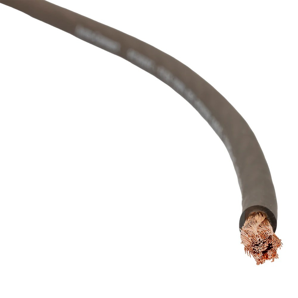 Auto-Connect svart strømkabel OFC 10.2mm², metervare