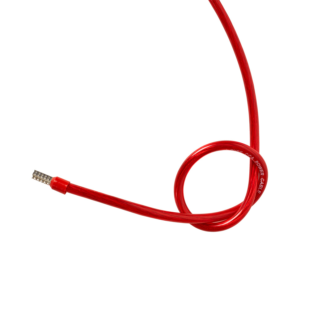 Auto-Connect CCA 6mm² strømkabelsett Mini, 1.5m+0.2m