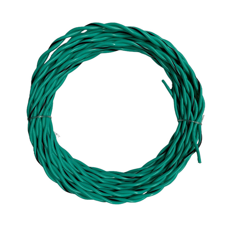 Auto-Connect tvinnet høyttalerkabel 2x1.0mm² grønn og lilla, 6 meter