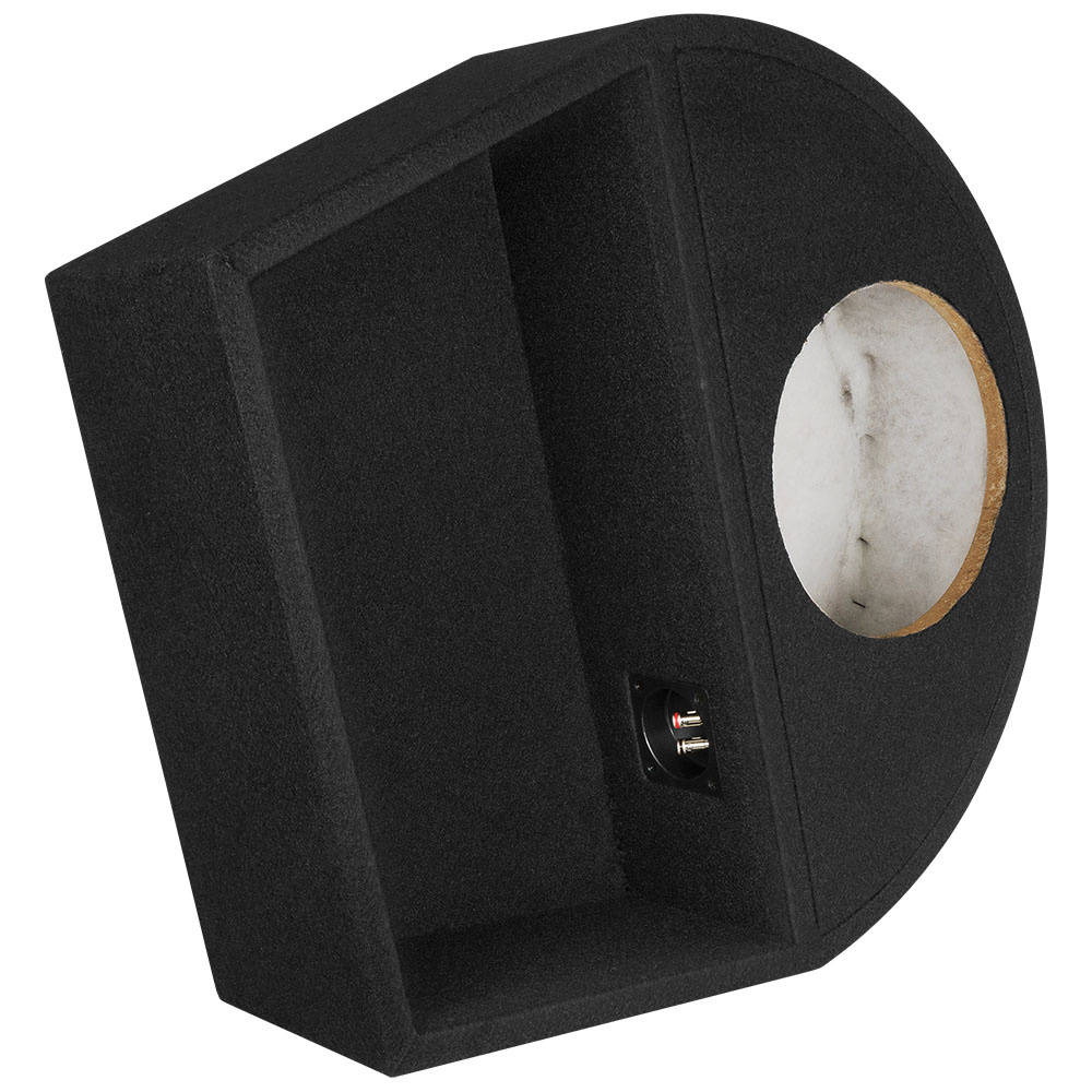 Lukkede basskasse for reservehjul med oppbevaring, 1x10 tommer