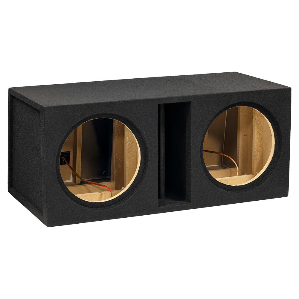 Auto-Connect 2x12 tom basskasse for basselement med store kurver