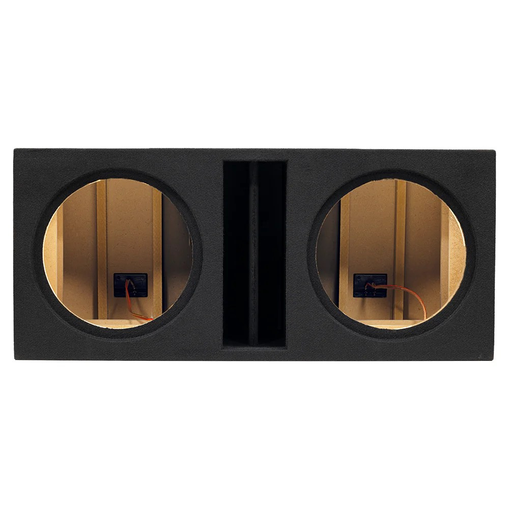 Auto-Connect 2x12 tom basskasse for basselement med mindre kurver