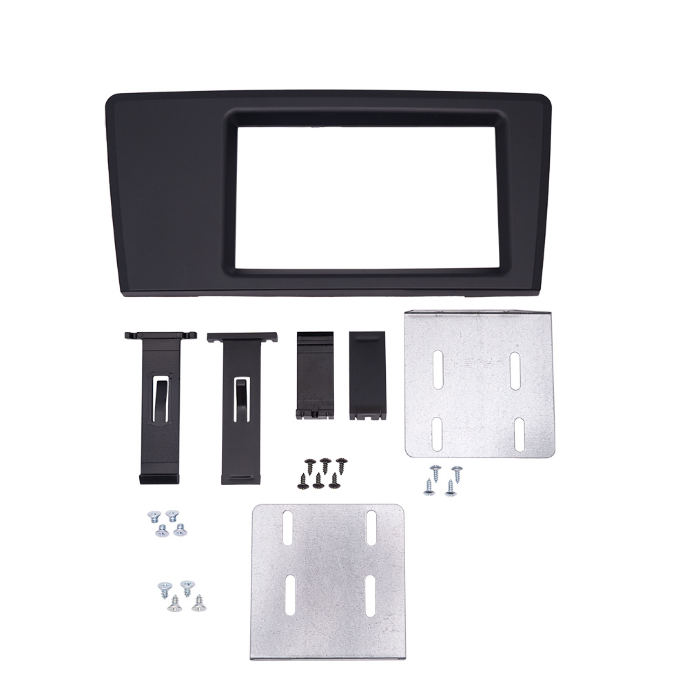 Stereoram dobbel-DIN til Volvo V70 2000-2004, mørkegrå