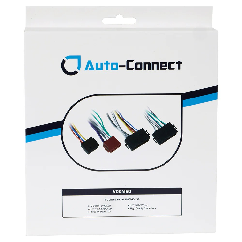 ISO-adapter Volvo til 940/760/850