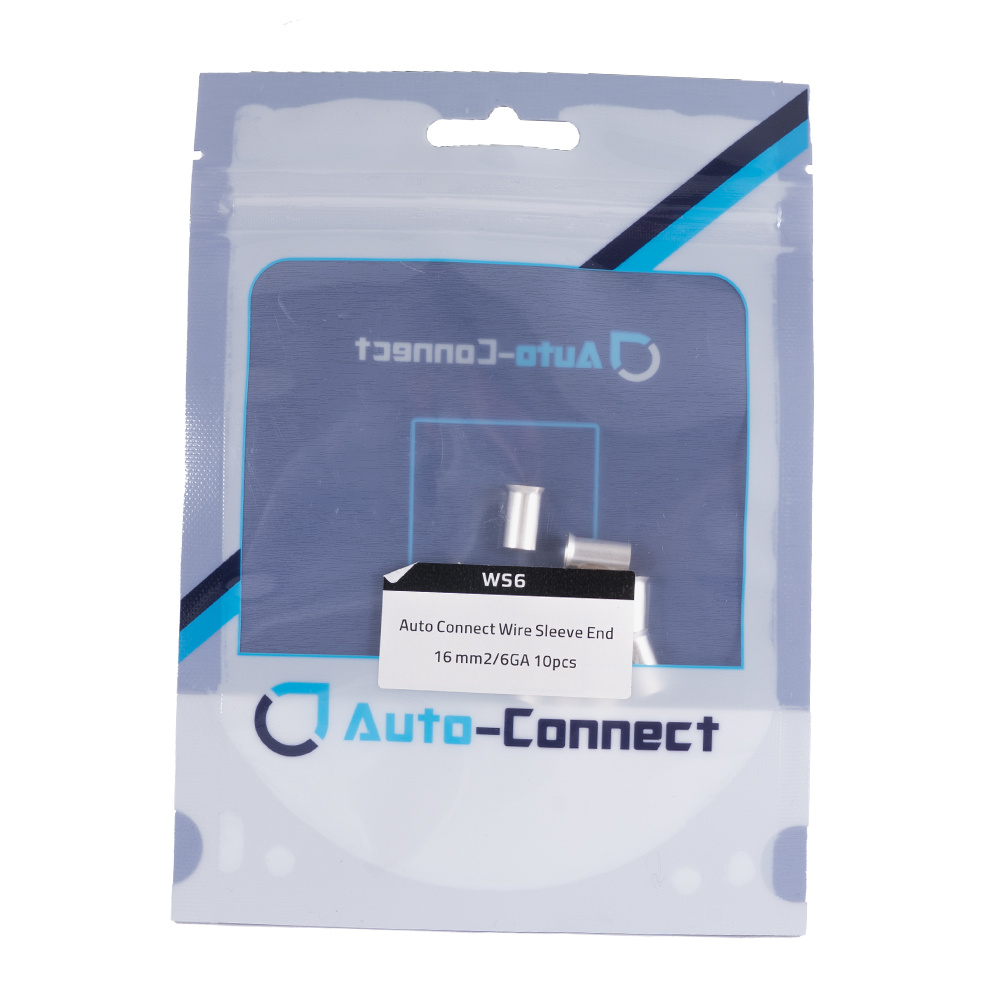 Auto-Connect 10-pakke kabelhylser, 16mm²-kabel