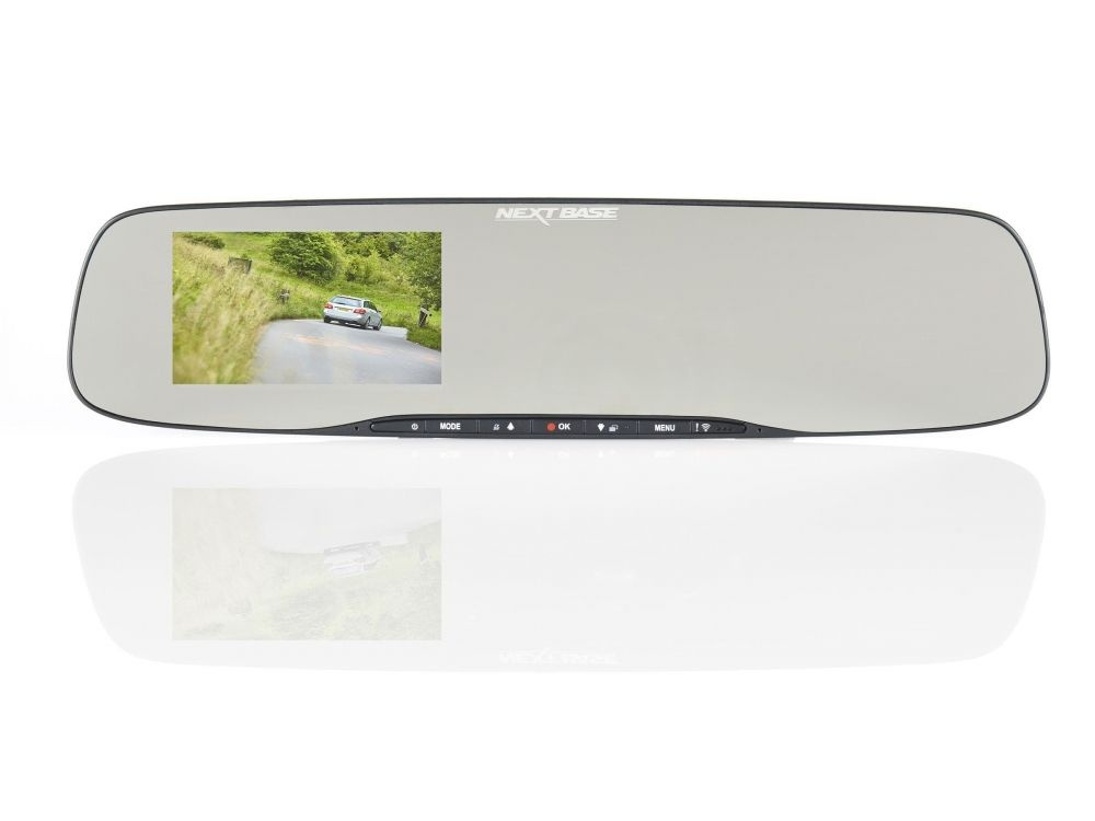 Nextbase In-Car MIRROR Dashcam med GPS & WiFi
