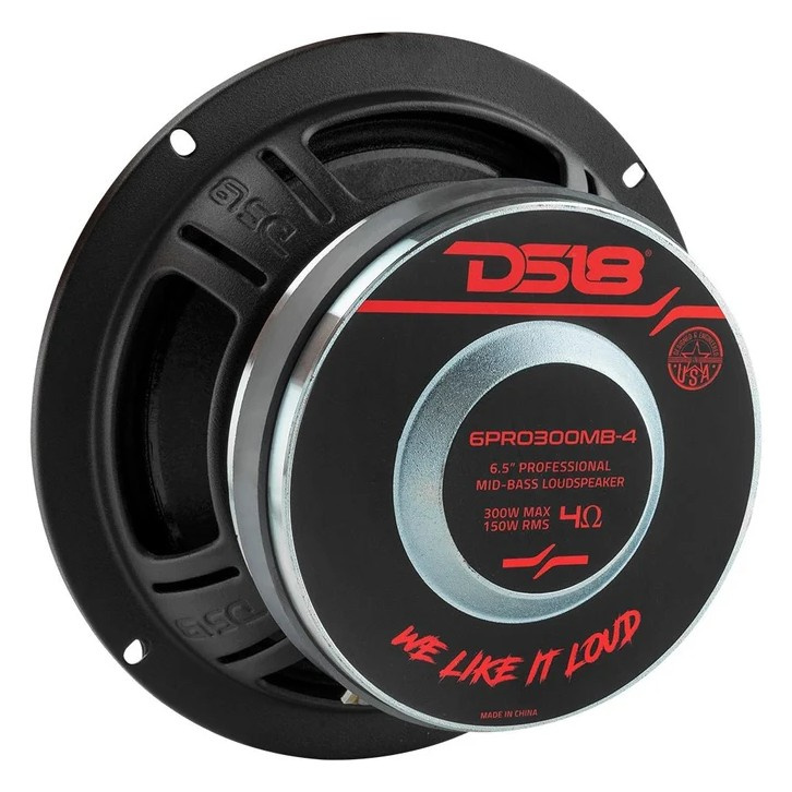 DS18 PRO-X6.4BM, 6.5 tommers midbass, stykk
