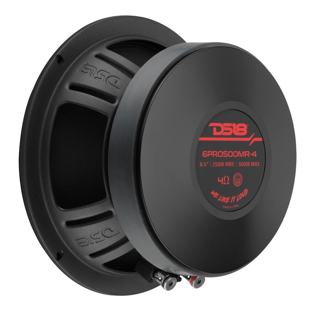 DS18 6PRO500MR-4 6,5-tommers midbass/mellomtone, stk.