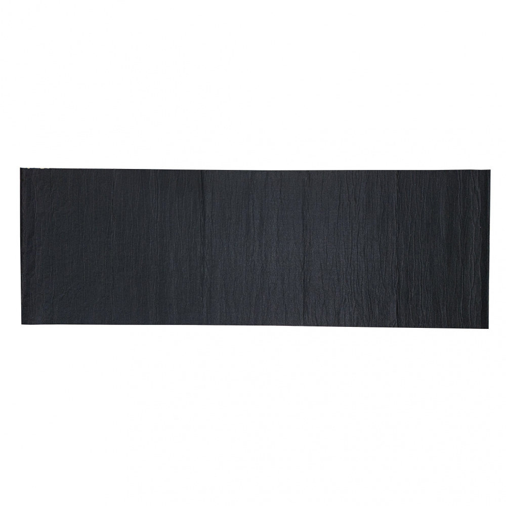 DS18 Høyttalarmatte med klistrebakside, 3x1 meter, svart