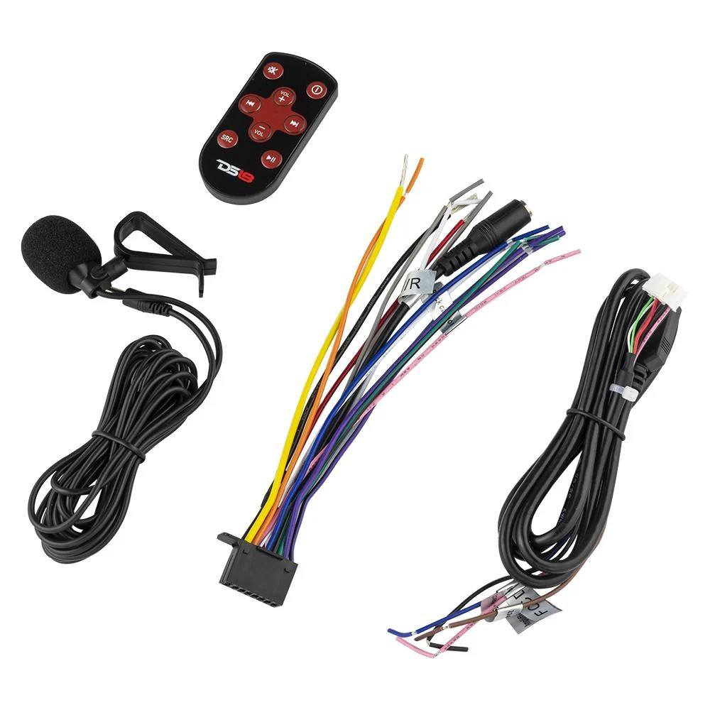 DS18 DDX6.9, bilstereo med CD/DVD, Bluetooth og USB