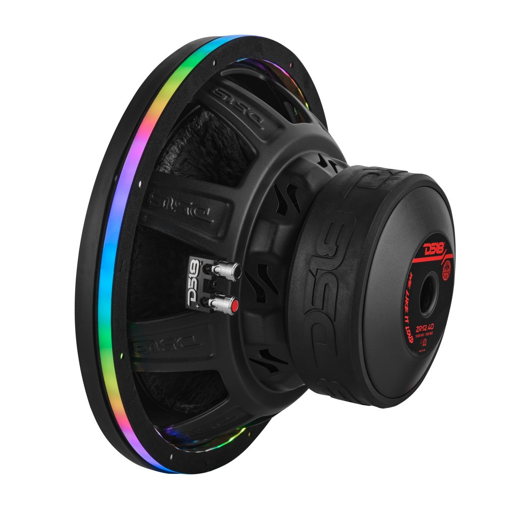 DS18 DLRING12, 12-tommers digital RGB LED-ring for høyttalere/basser
