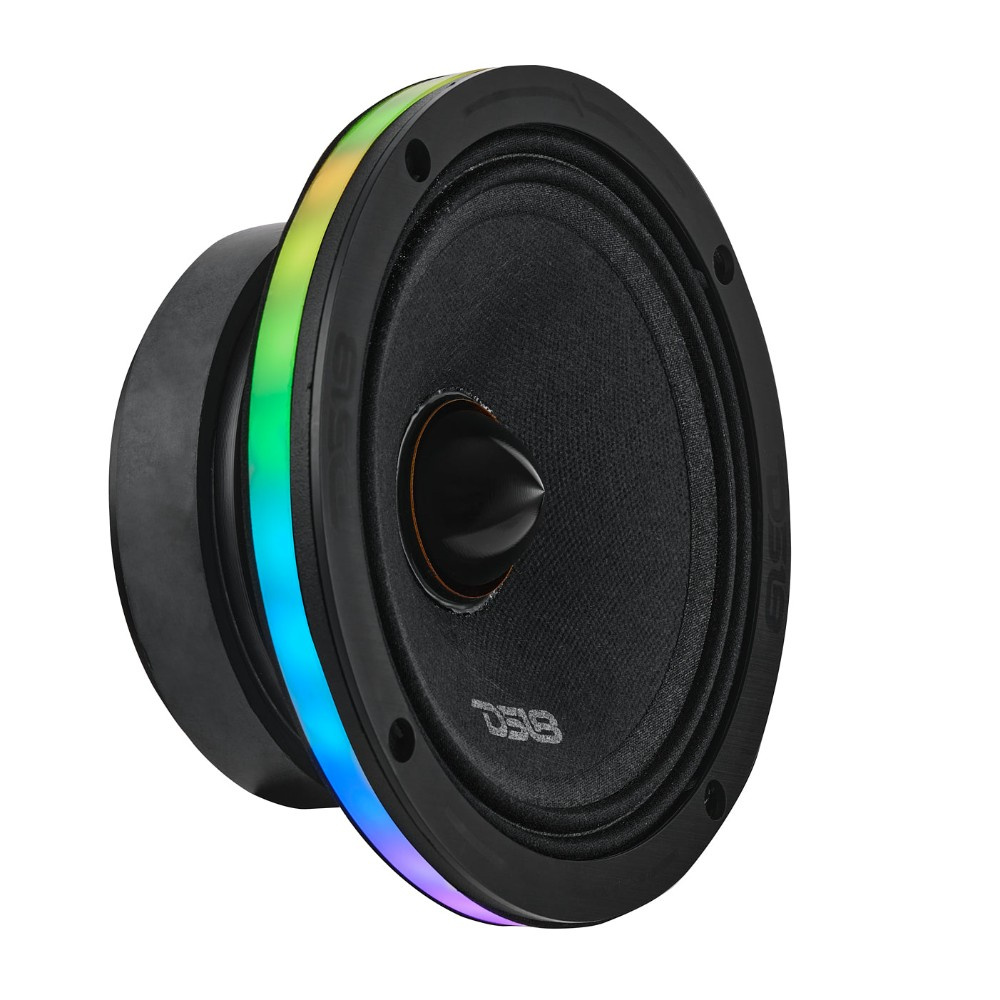 DS18 DLRING6, 6,5-tommers digital RGB LED-ring for høyttalere/baser