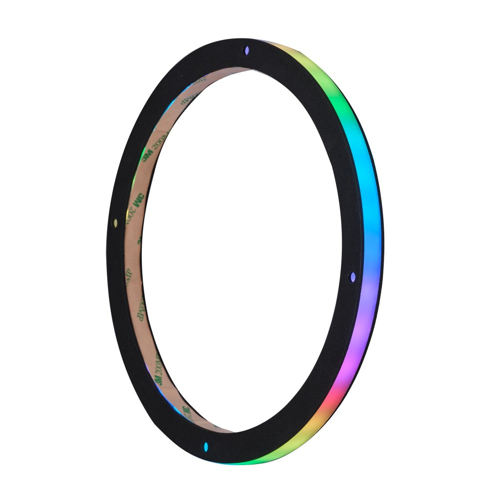 DS18 DLRING8, 8-tommers digital RGB LED-ring for høyttalere/baser