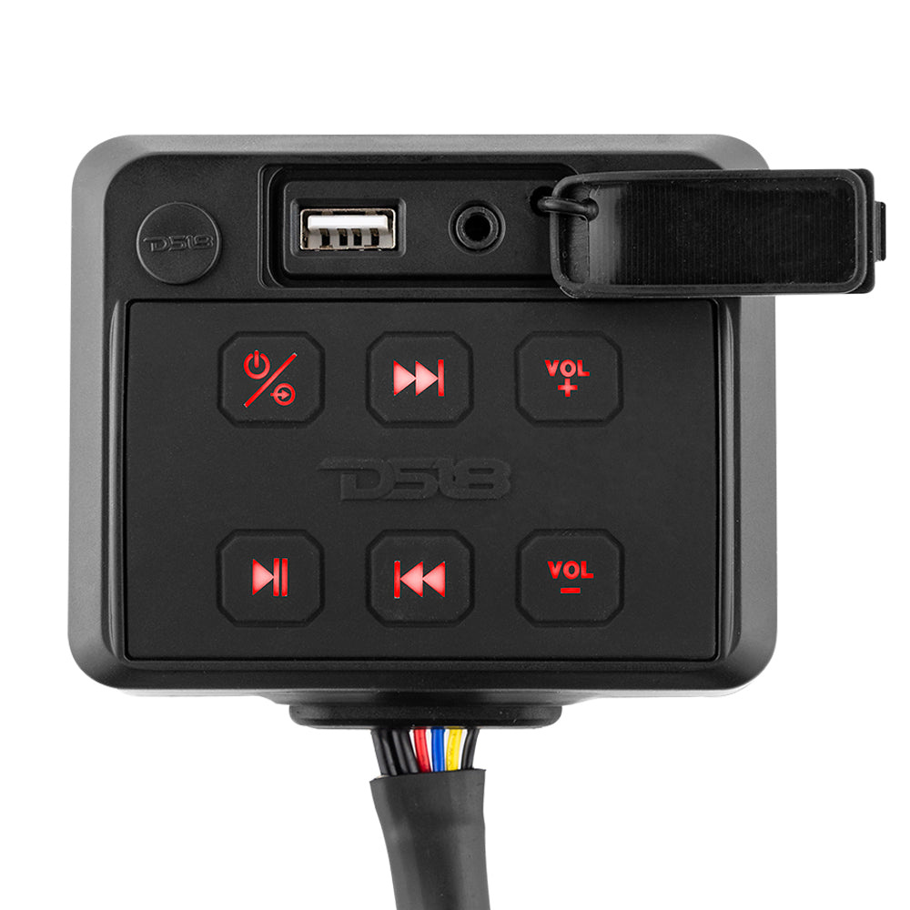 DS18 ENSBTRC-SQ, smidig og kompakt marinstereo