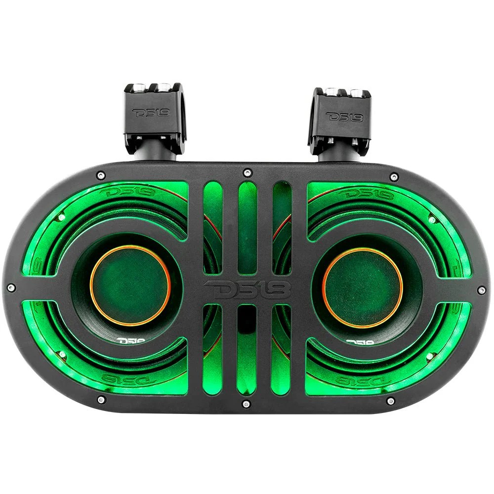 DS18 JVOCE8, 2x8 tommers værbestandig lydplanke med LED