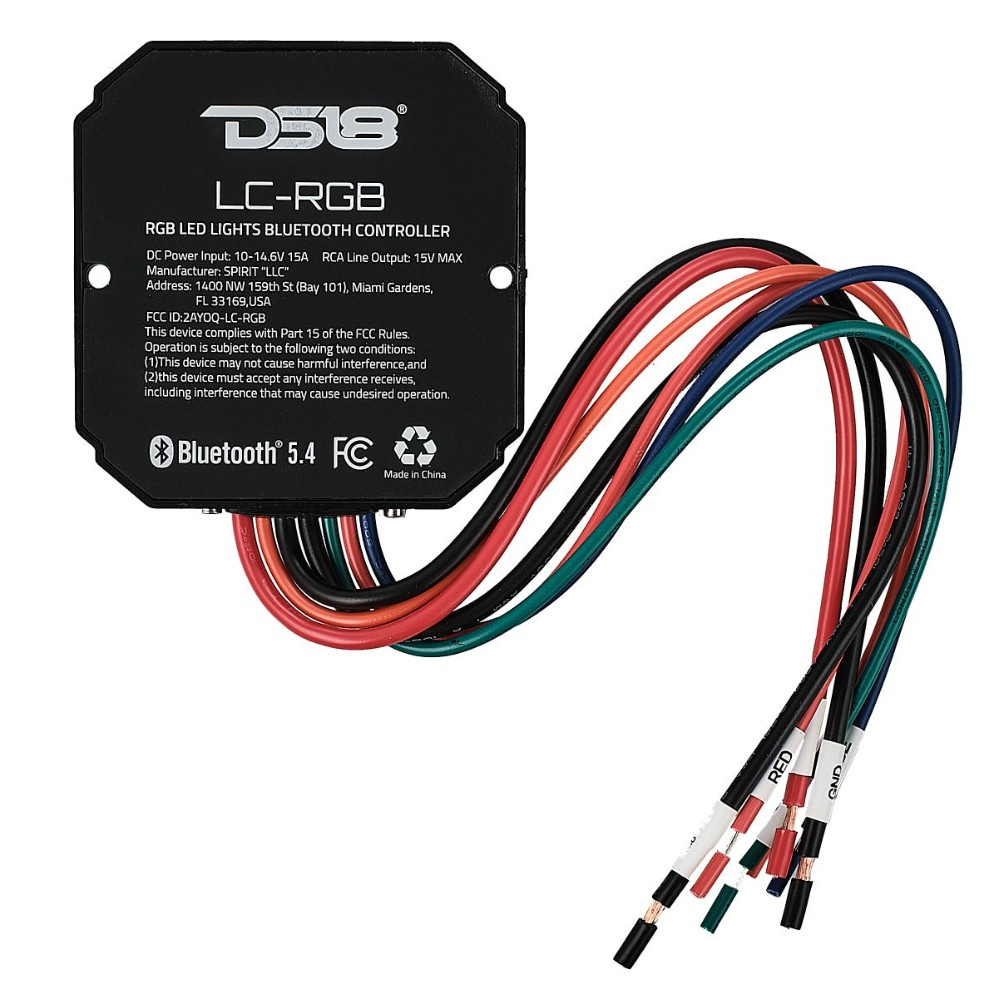 DS18 LC-RGB, kontroller for RGB LED-belysning