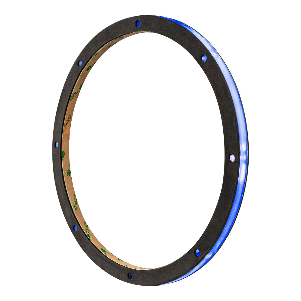 DS18 LRING10, 10-tommers RGB LED-ring for høyttalere/bass