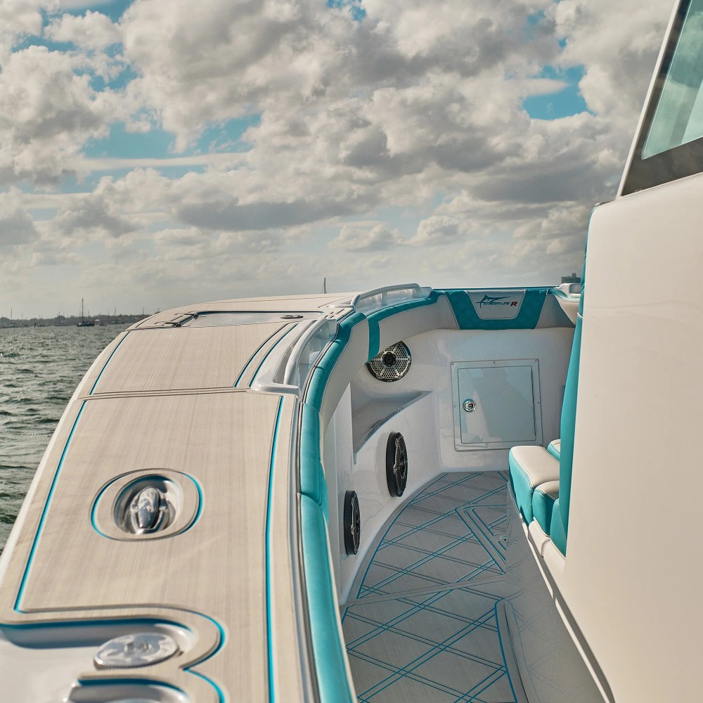 DS18 NXL-10SUB/WH, hvit 10-tommers marinebass med LED, par