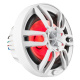 DS18 NXL-69/WH, hvite 6x9-tommers marinehøyttalere med LED, par DS18 NXL-69/WH, hvite 6x9-tommers marinehøyttalere med LED, par