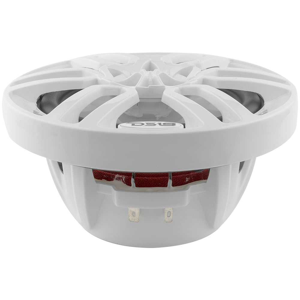 DS18 NXL-6, hvite 6.5 tommers marinehøyttalere med LED, par